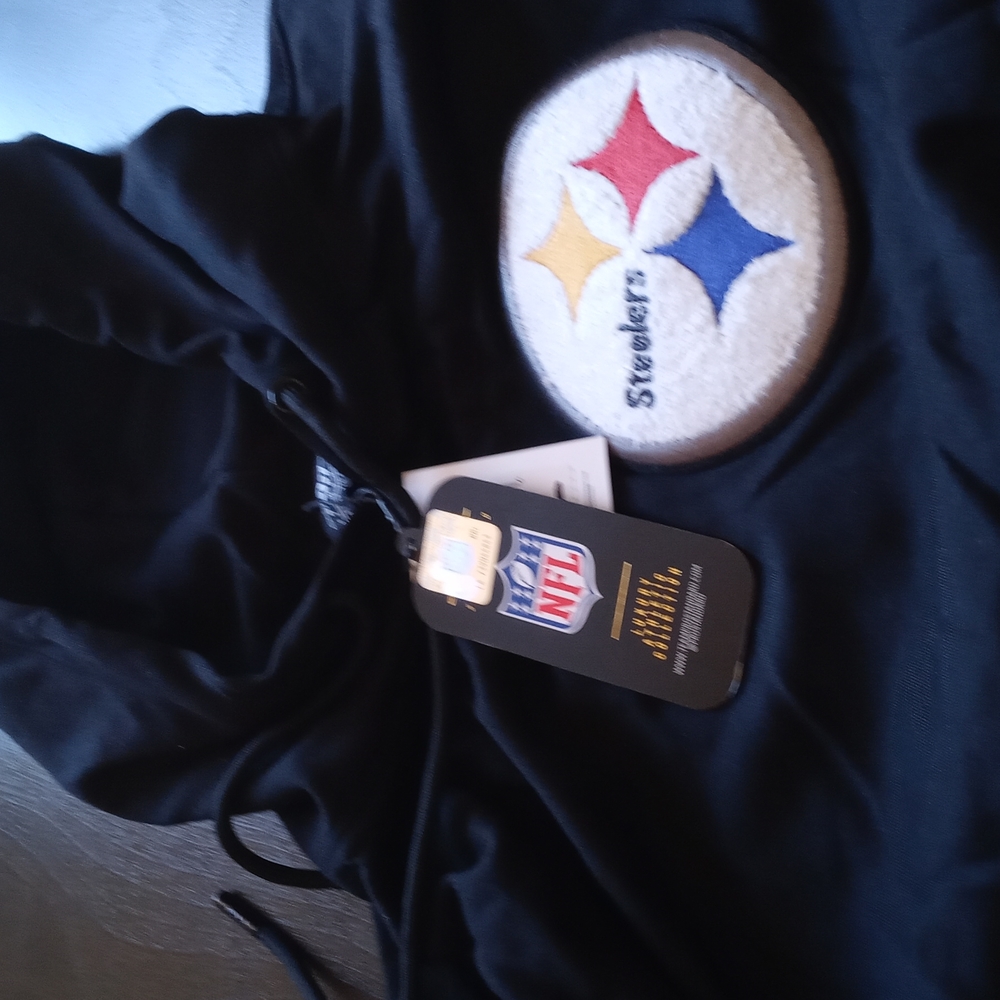 Nfl steelers swearshirt jacket